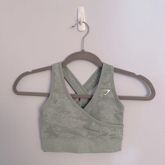 Gymshark Camo Seamless Sports Bra - Picture 2 of 3